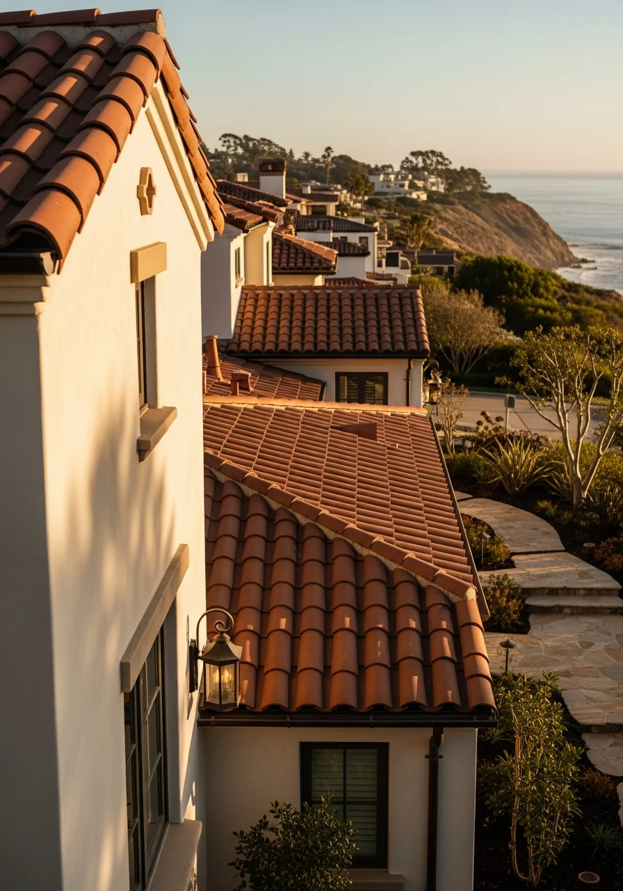 Upscale Dana Point residential property with manicured landscaping and waterfront proximity.